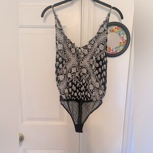 Free people intimately thong body suit